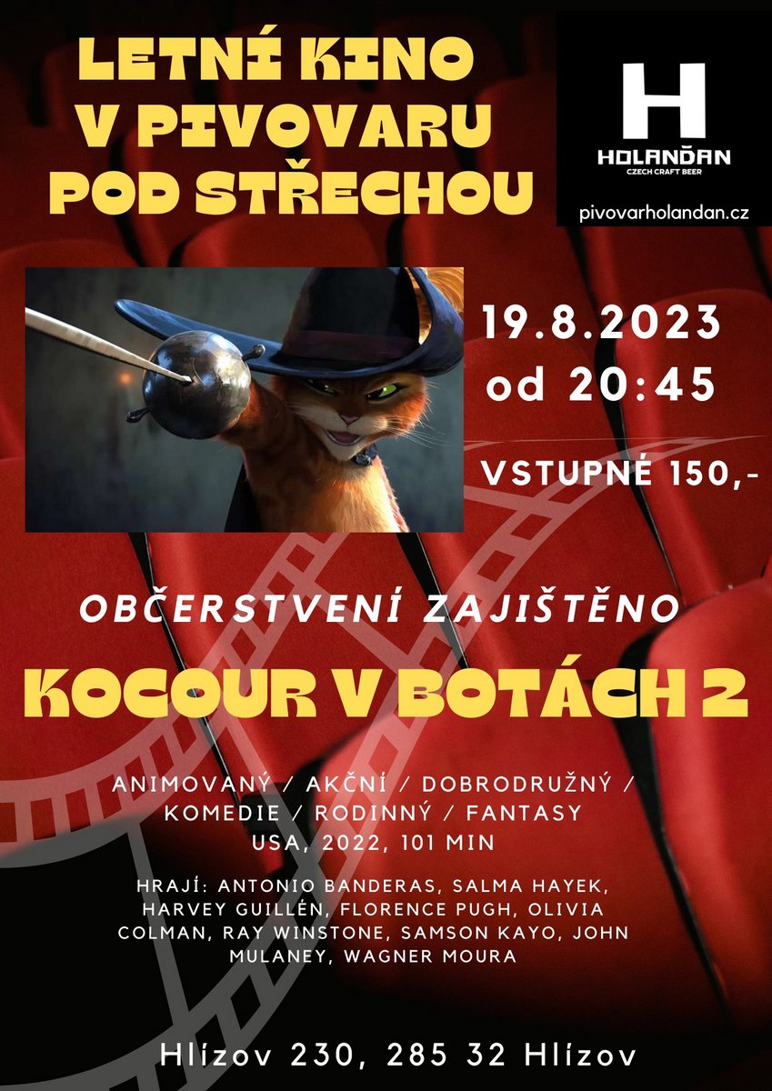Letní kino v pivovaru